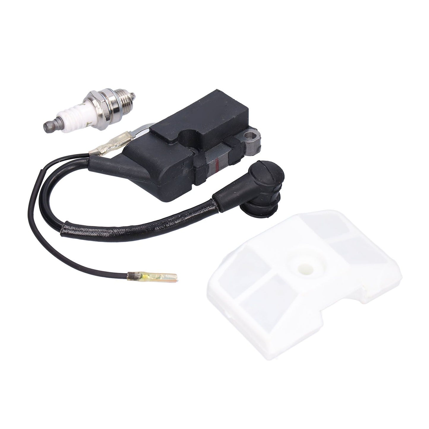 Ignition Coil Air Filter Kit Wear Resistant Ignition Coils for 4500 5200 5800 45cc 52cc 58cc Chainsaw V1294-YM0523-3111210406111