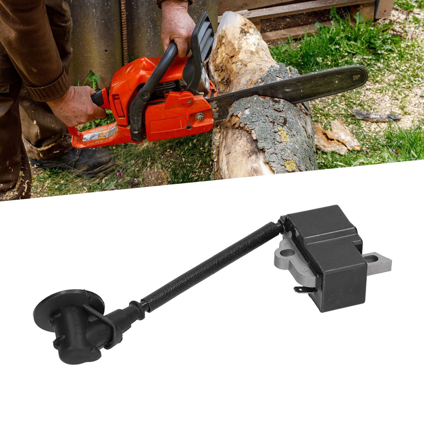 Ignition Coil Wear Resistant Replacement 1141 400 1307 Chain Saw Parts for STIHL Ms251 Ms261c V1294-YM0523-3111210406211