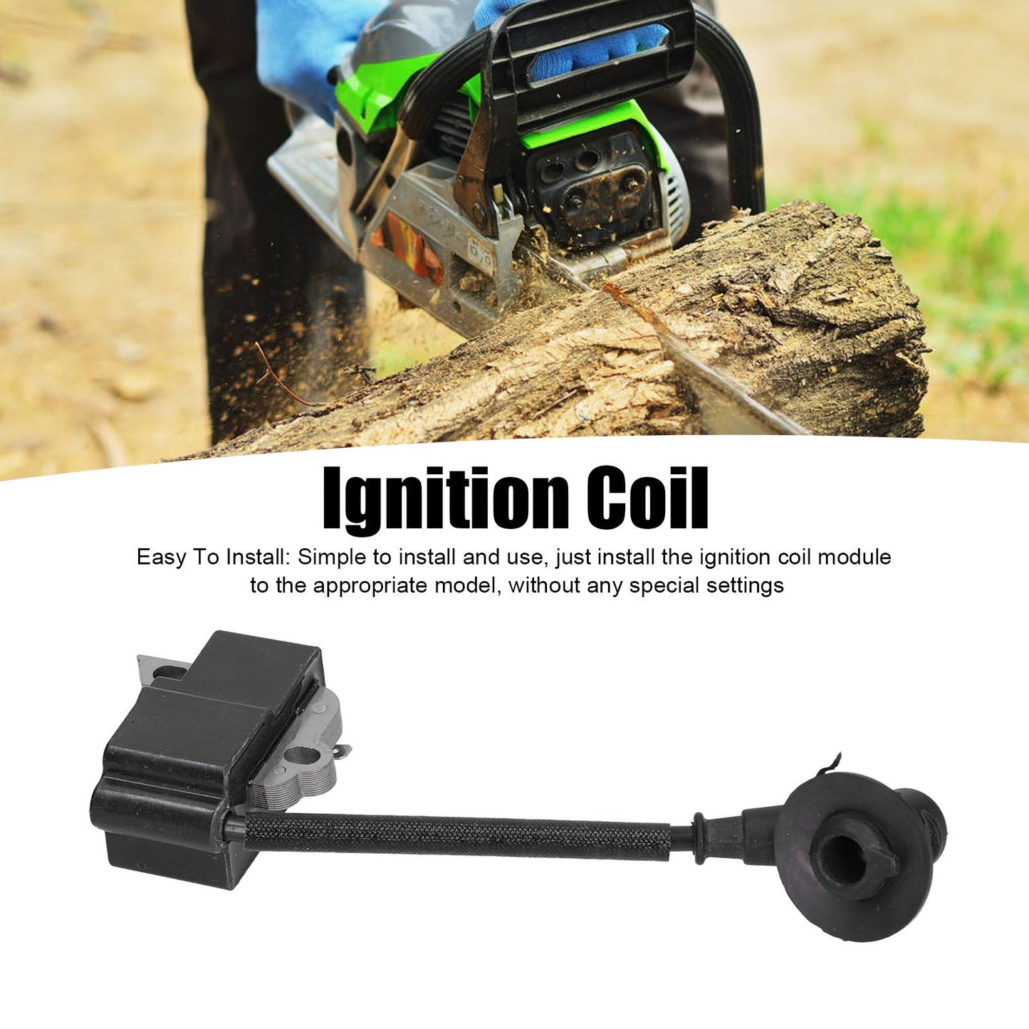 Ignition Coil Wear Resistant Replacement 1141 400 1307 Chain Saw Parts for STIHL Ms251 Ms261c V1294-YM0523-3111210406211