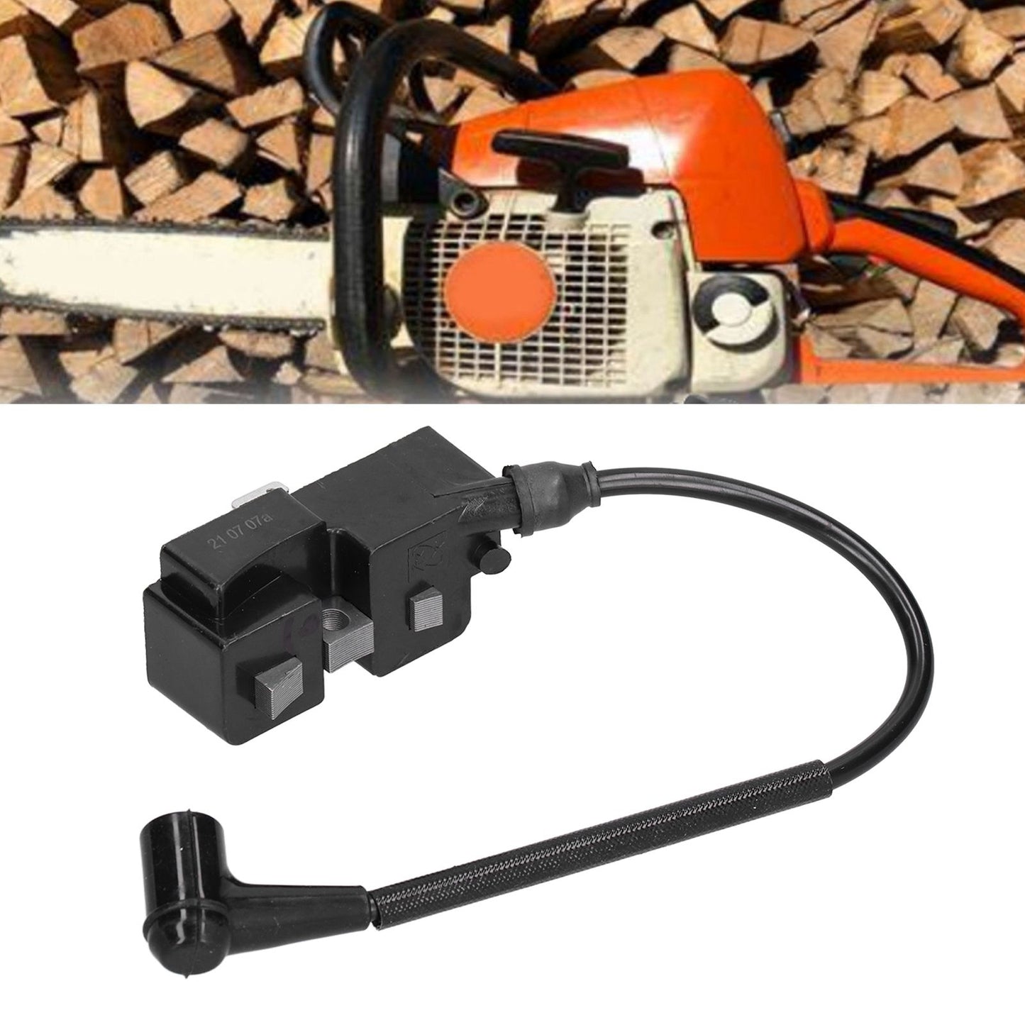 Chainsaw Ignition Coil Replacement Garden Tools Accessory for Husqvarna 340 345 350 353 357 385 390 544 04 75 V1294-YM0523-3111210406411
