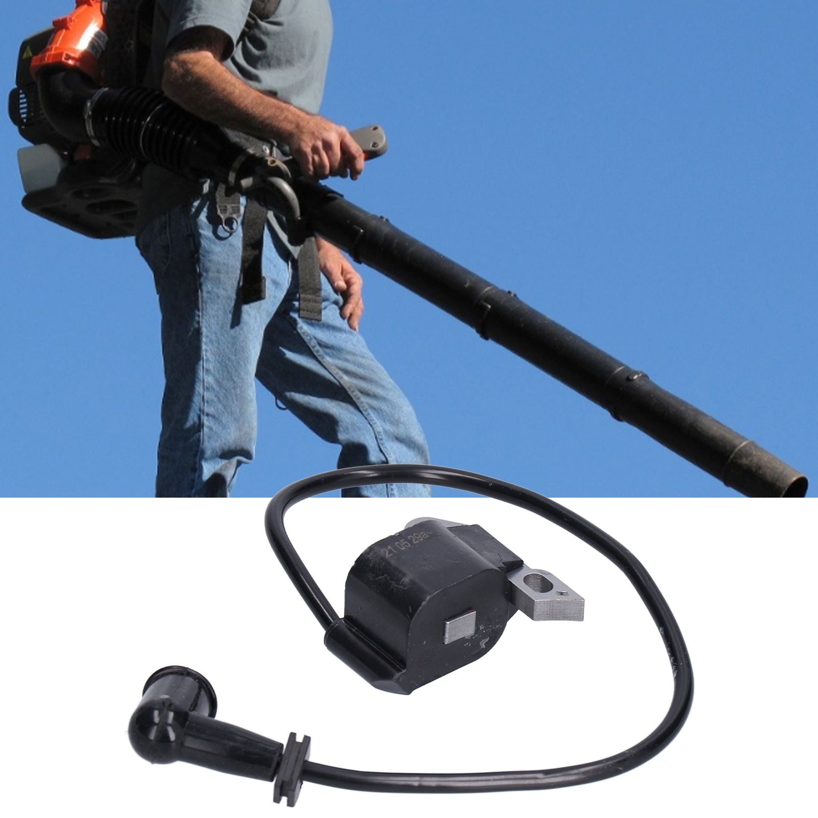 Ignition Coil Wear Resistant Backpack Blower Coil Suitable for STIHL Br320 Br340 Br400 Br420 V1294-YM0523-3111210406611