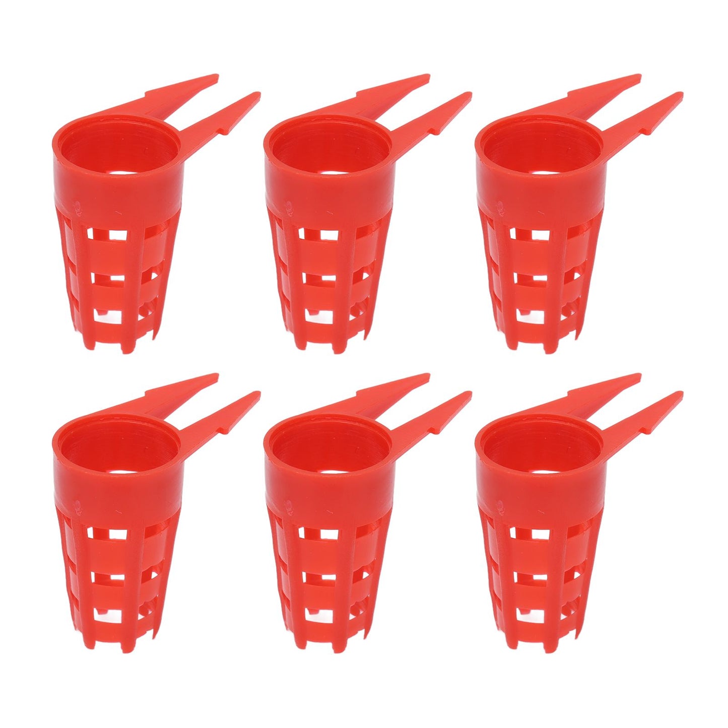 20pcs Queen Bee Cages Small Plastic Protective Safe Bee Cells Cover for Beekeeping Equipment V1294-YM0523-3111210407211
