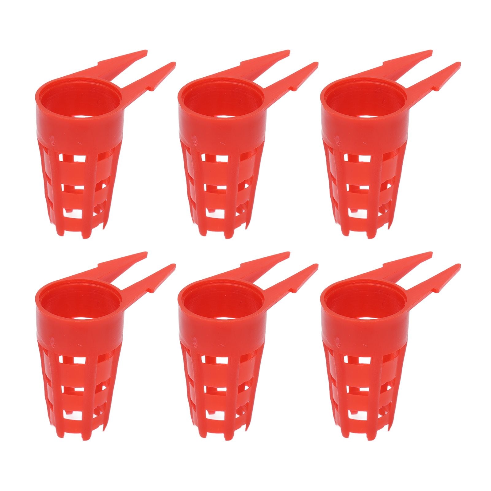 20pcs Queen Bee Cages Small Plastic Protective Safe Bee Cells Cover for Beekeeping Equipment V1294-YM0523-3111210407211