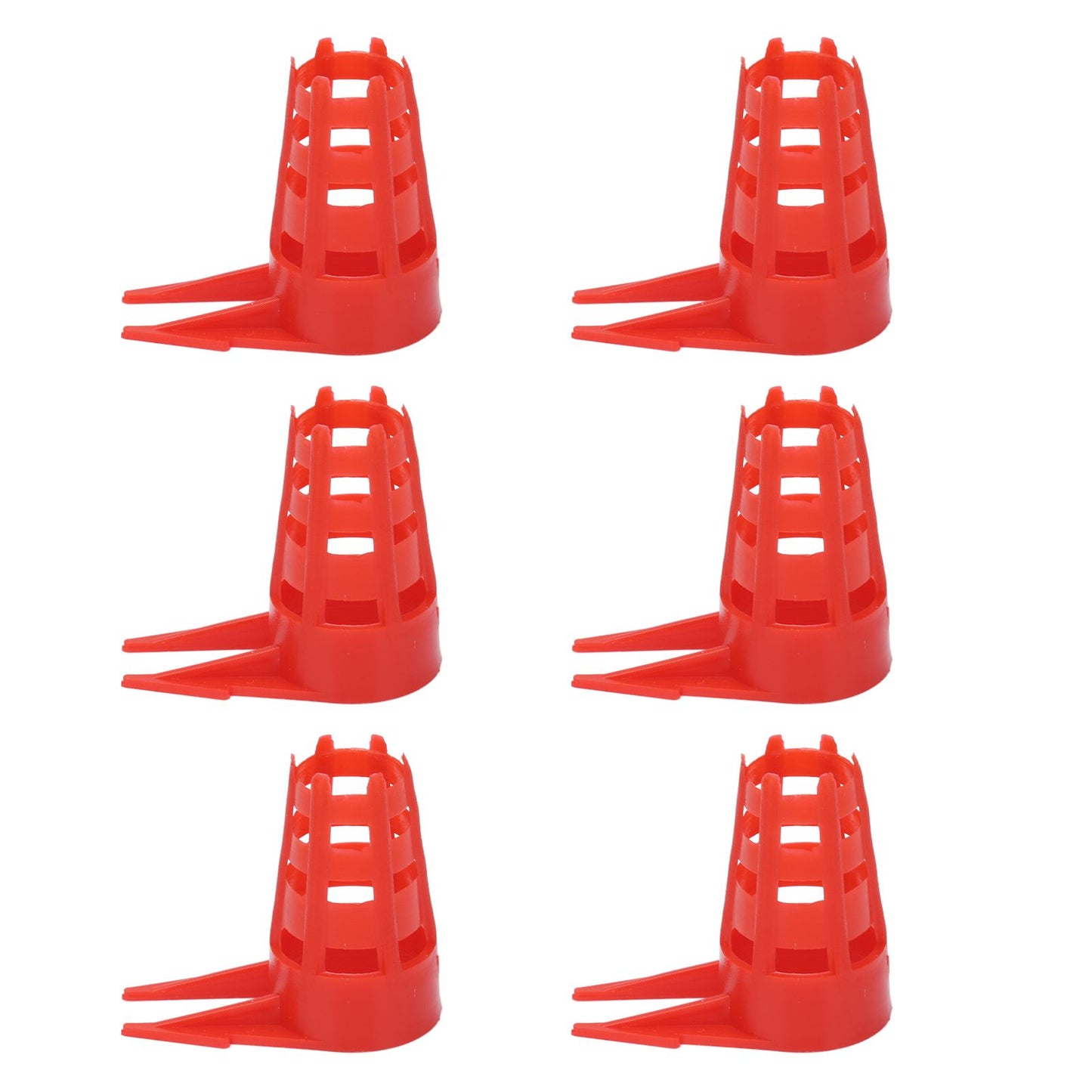 20pcs Queen Bee Cages Small Plastic Protective Safe Bee Cells Cover for Beekeeping Equipment V1294-YM0523-3111210407211