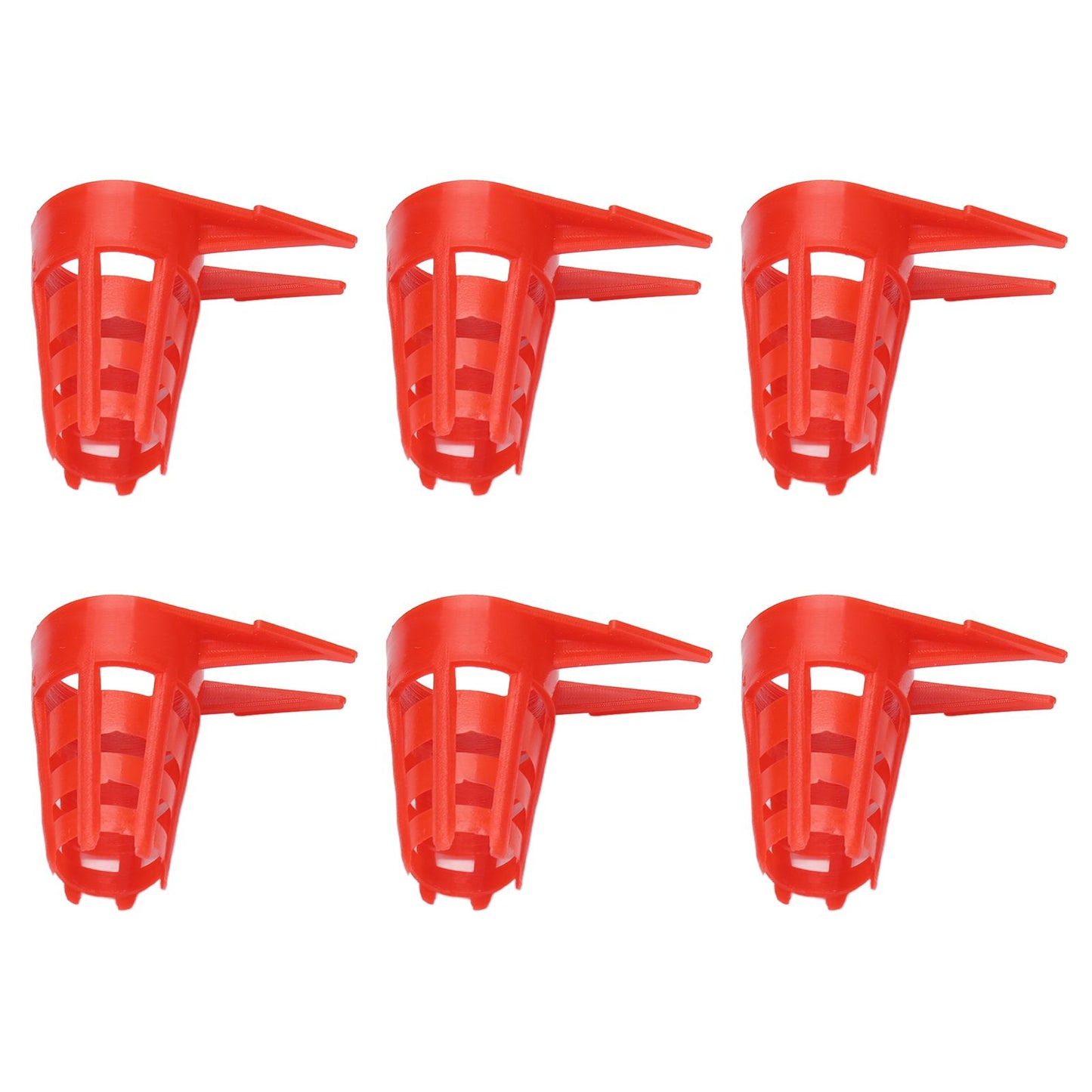 20pcs Queen Bee Cages Small Plastic Protective Safe Bee Cells Cover for Beekeeping Equipment V1294-YM0523-3111210407211