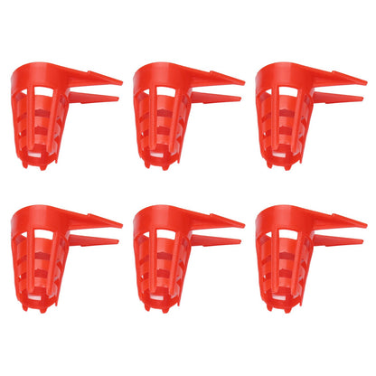 20pcs Queen Bee Cages Small Plastic Protective Safe Bee Cells Cover for Beekeeping Equipment V1294-YM0523-3111210407211