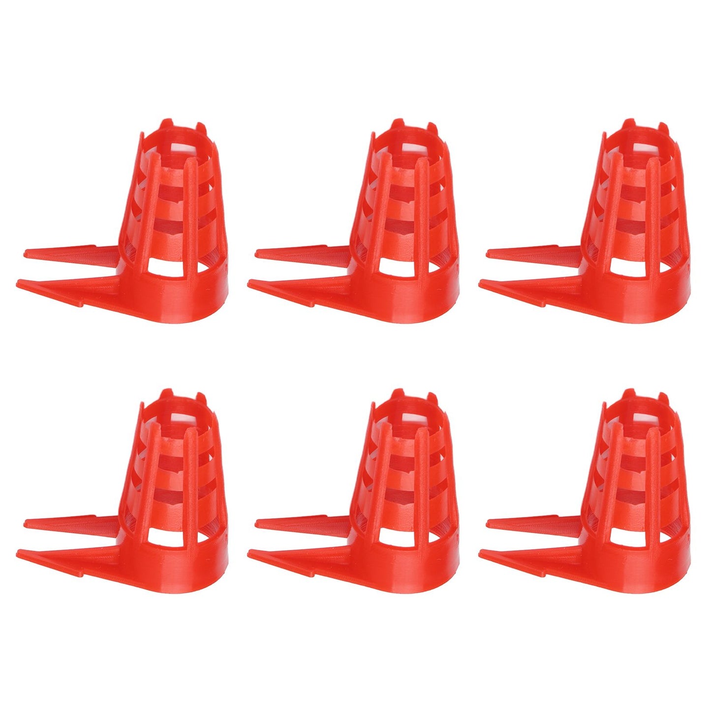 20pcs Queen Bee Cages Small Plastic Protective Safe Bee Cells Cover for Beekeeping Equipment V1294-YM0523-3111210407211