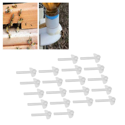 20Pcs Bee Water Feeder Duck Bill Durable Material Use Safety Convenient Large Accommodation Space Bee Keeping V1294-YM0523-3111210407311