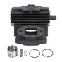 44mm Cylinder Piston Kit Wear Resistant Garden Brush Cutter Cylinder Piston Assembly for TJ53E TJ53 V1294-YM0523-3111210409111
