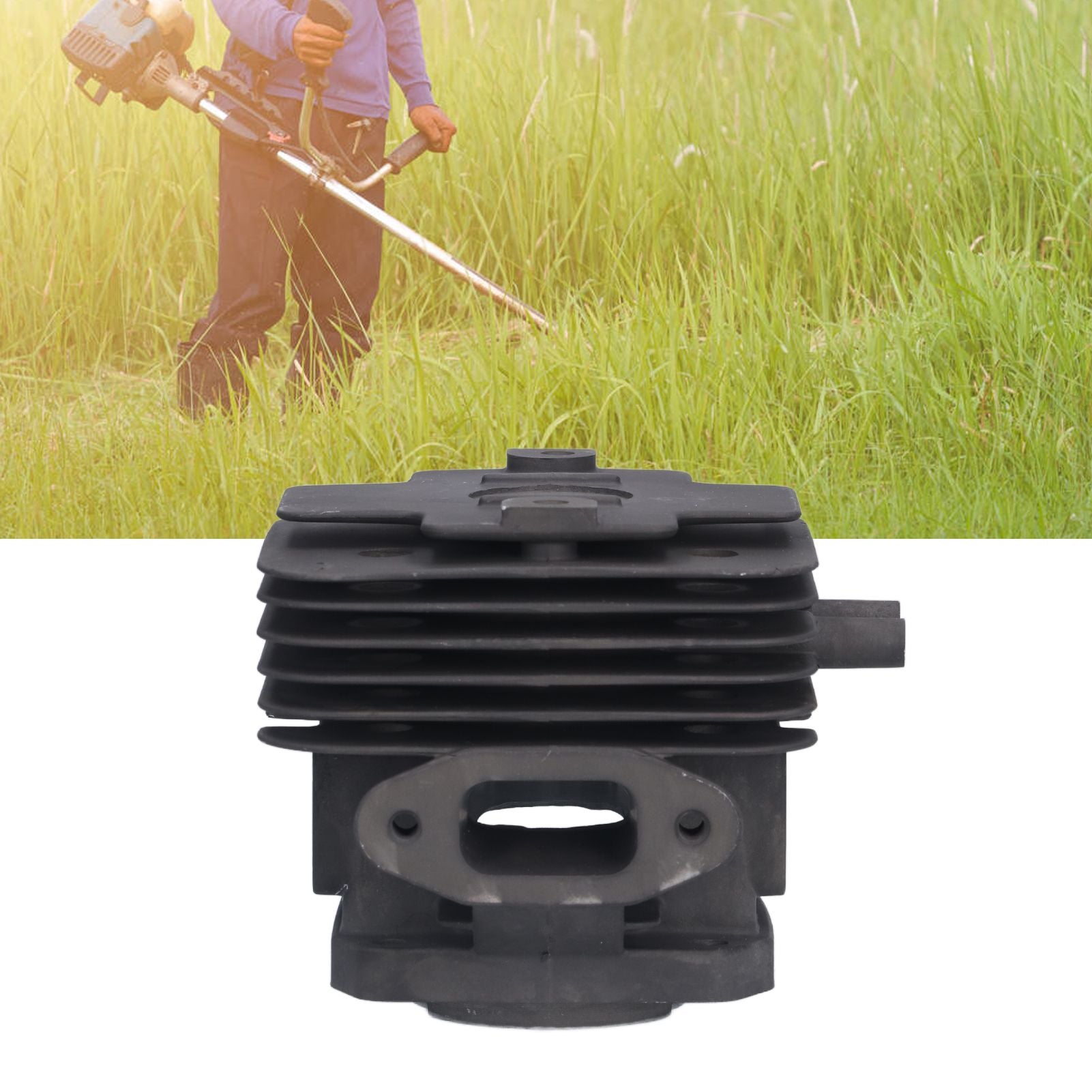 44mm Cylinder Piston Kit Wear Resistant Garden Brush Cutter Cylinder Piston Assembly for TJ53E TJ53 V1294-YM0523-3111210409111