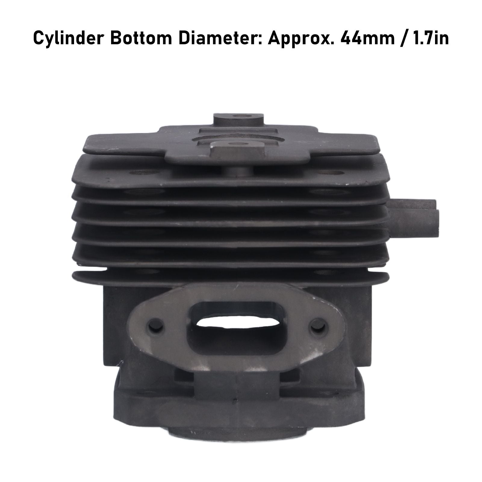 44mm Cylinder Piston Kit Wear Resistant Garden Brush Cutter Cylinder Piston Assembly for TJ53E TJ53 V1294-YM0523-3111210409111