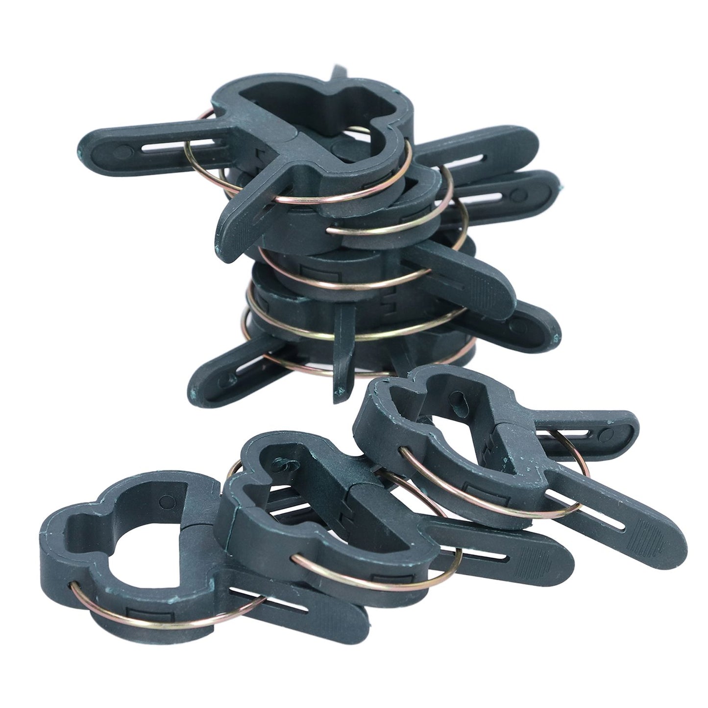 100PCS Plant Support Clip Plant Clamp Garden Binding Clip Grafting Tools for GreenhouseL V1294-YM0523-3111210410111