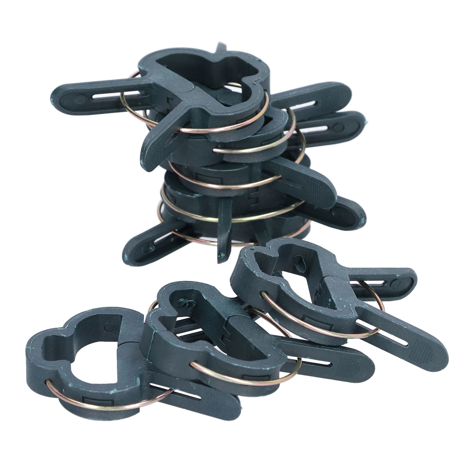 100PCS Plant Support Clip Plant Clamp Garden Binding Clip Grafting Tools for GreenhouseL V1294-YM0523-3111210410111