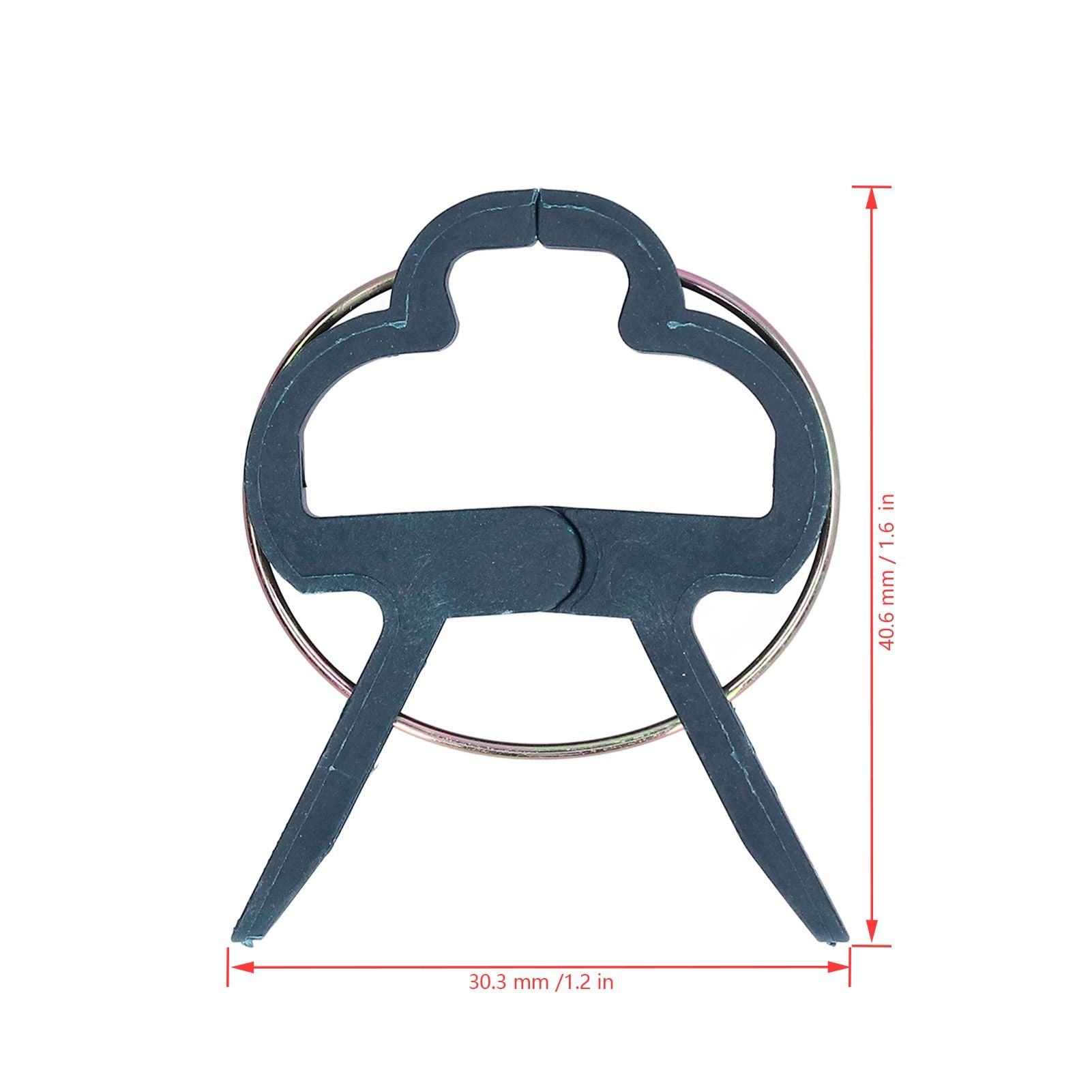 100PCS Plant Support Clip Plant Clamp Garden Binding Clip Grafting Tools for GreenhouseS V1294-YM0523-3111210410112