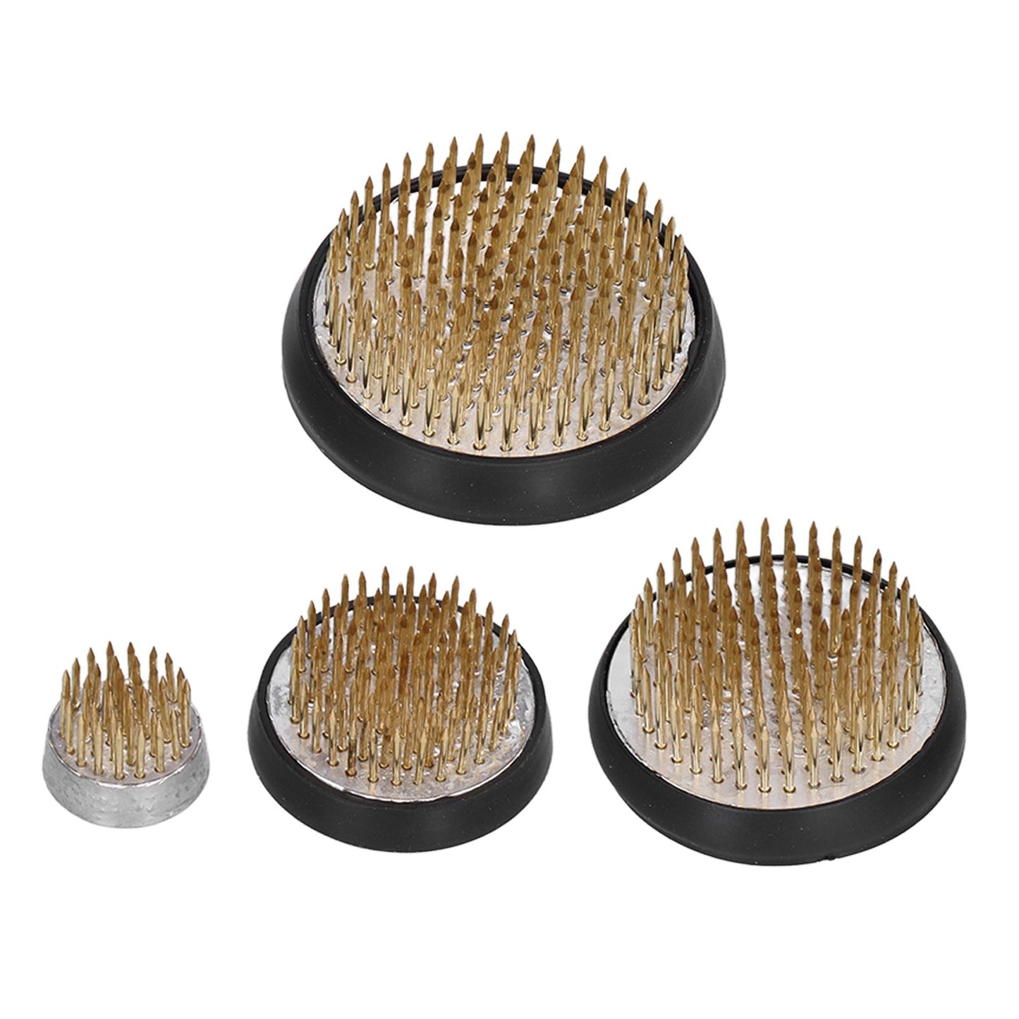 4Pcs Round Flower Arrangers 37/91/127/169 Needles Flower Holder Tool for Floral Arrangement V1294-YM0523-3111210410311