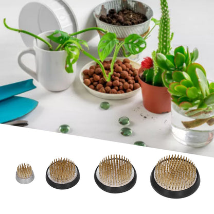 4Pcs Round Flower Arrangers 37/91/127/169 Needles Flower Holder Tool for Floral Arrangement V1294-YM0523-3111210410311
