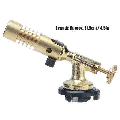 Copper Ignition Gun Gas Flame Torch High Temperature Cassette Gas Spray Gun for Welding Barbecue V1294-YM0523-3111210411011
