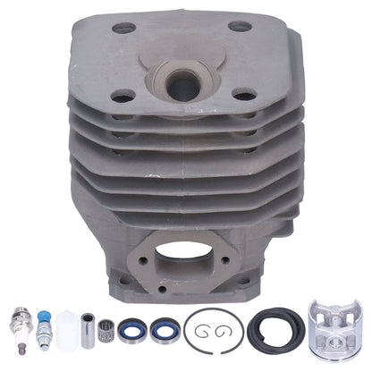 48mm Cylinder Piston Assembly Kit 503541171 Fit for Husqvarna 261 262 262 XP Chainsaw V1294-YM0523-3111210411311