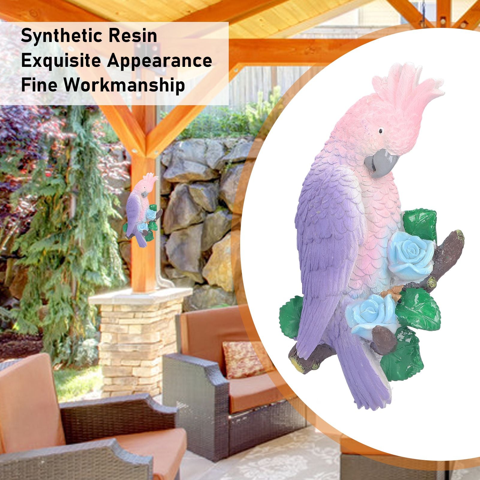 Artificial Bird Exquisite Appearance Fine Workmanship Environmental Friendly Garden Ornaments V1294-YM0523-3111210411811