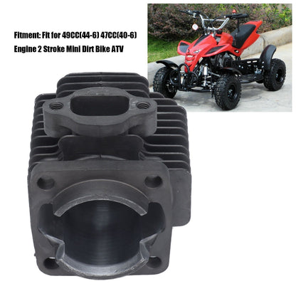 Engine Cylinder Head Assembly for 49CC(44-6) 47CC(40-6) Engine 2 Stroke Mini Dirt Bike V1294-YM0523-3111210412111