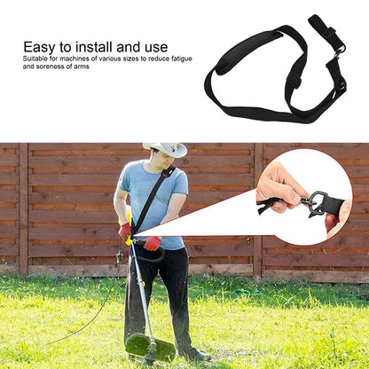 Blower Strap Nylon Black Universal Trimmer Shoulder Pad Belt for Lawn Mowers Weeders V1294-YM0523-3111210413311