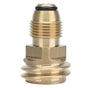 G1/2 Female Thread Propane Tank Adapter Brass Airtight Connection Gas Furnace Conversion Connector V1294-YM0523-3111210413711