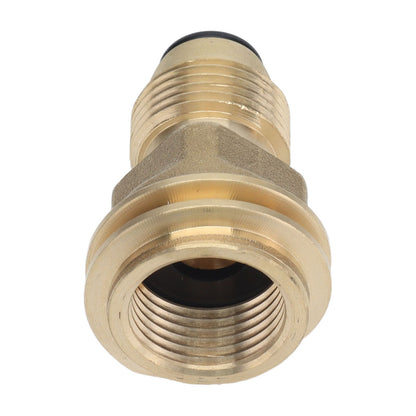G1/2 Female Thread Propane Tank Adapter Brass Airtight Connection Gas Furnace Conversion Connector V1294-YM0523-3111210413711
