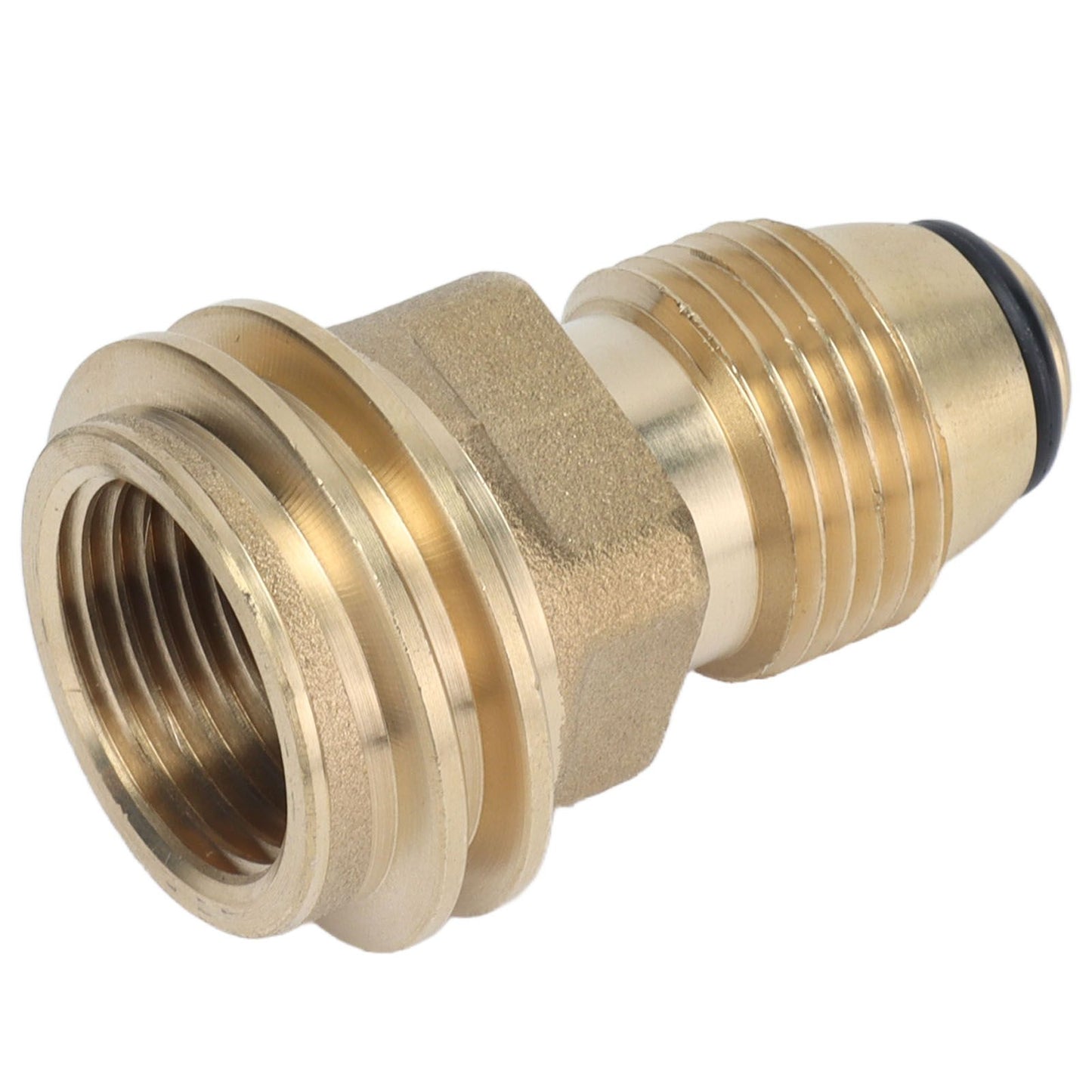 G1/2 Female Thread Propane Tank Adapter Brass Airtight Connection Gas Furnace Conversion Connector V1294-YM0523-3111210413711