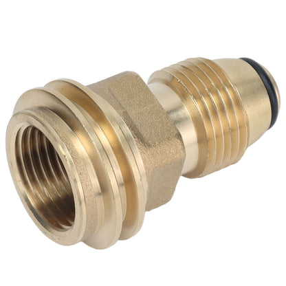 G1/2 Female Thread Propane Tank Adapter Brass Airtight Connection Gas Furnace Conversion Connector V1294-YM0523-3111210413711