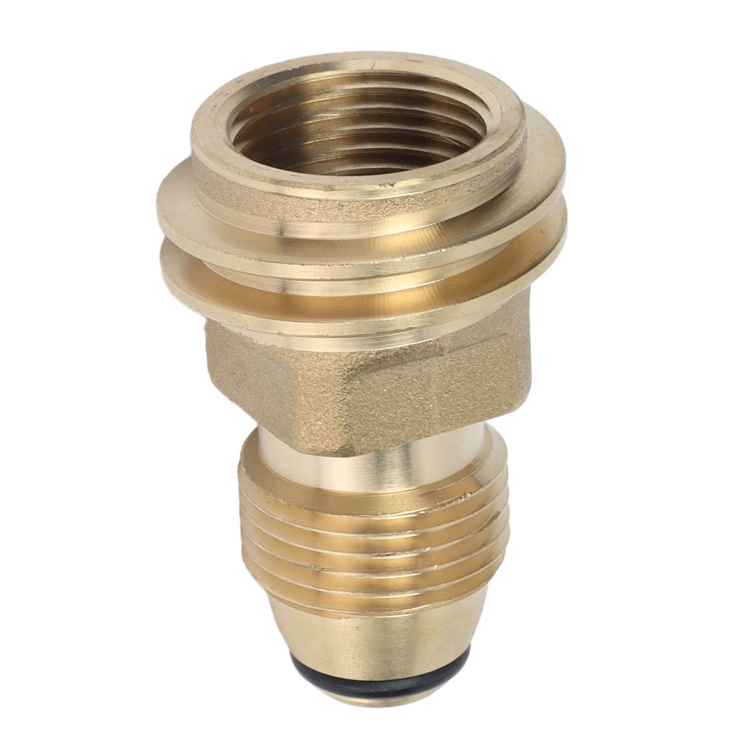 G1/2 Female Thread Propane Tank Adapter Brass Airtight Connection Gas Furnace Conversion Connector V1294-YM0523-3111210413711