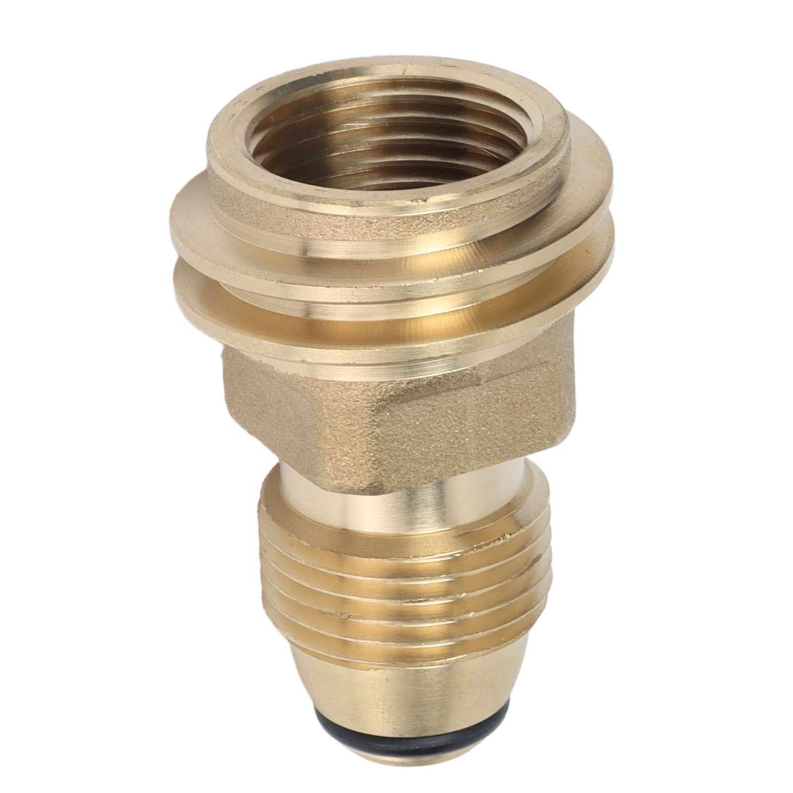 G1/2 Female Thread Propane Tank Adapter Brass Airtight Connection Gas Furnace Conversion Connector V1294-YM0523-3111210413711