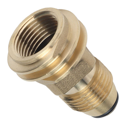 G1/2 Female Thread Propane Tank Adapter Brass Airtight Connection Gas Furnace Conversion Connector V1294-YM0523-3111210413711