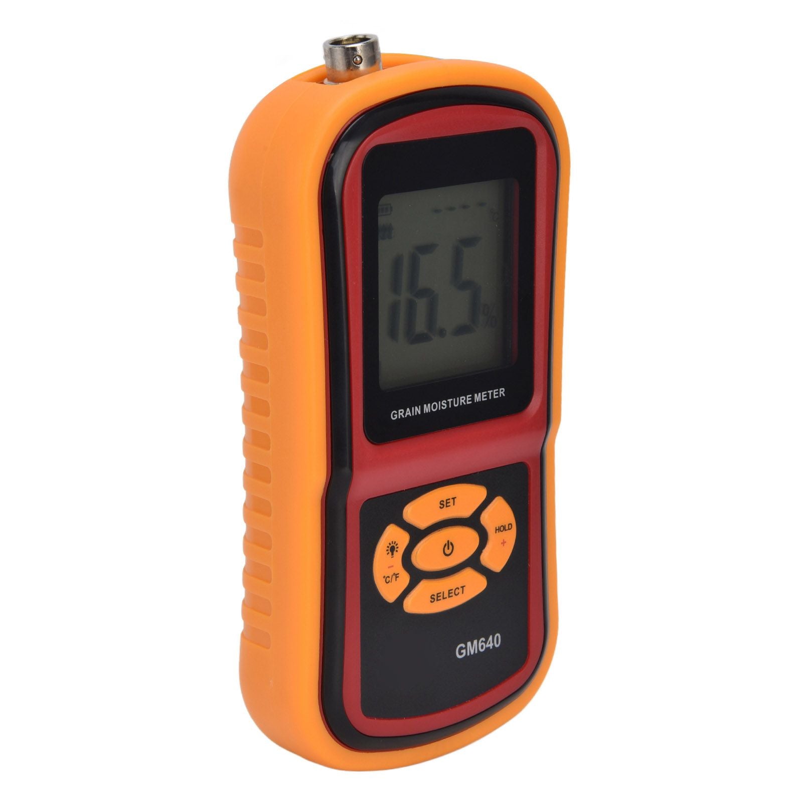 Digital Moisture Detector Portable Grain Moisture Meter LCD Hygrometer Humidity Tester for Wheat Corn Rice V1294-YM0523-3111210414011