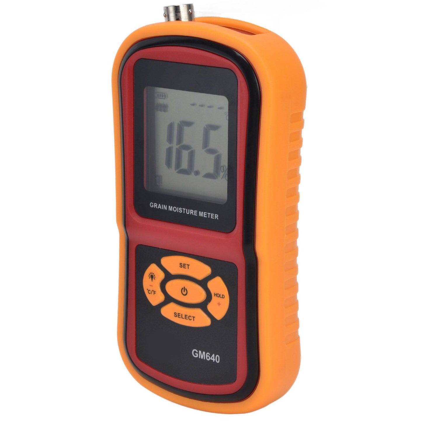 Digital Moisture Detector Portable Grain Moisture Meter LCD Hygrometer Humidity Tester for Wheat Corn Rice V1294-YM0523-3111210414011