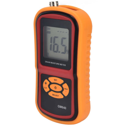 Digital Moisture Detector Portable Grain Moisture Meter LCD Hygrometer Humidity Tester for Wheat Corn Rice V1294-YM0523-3111210414011
