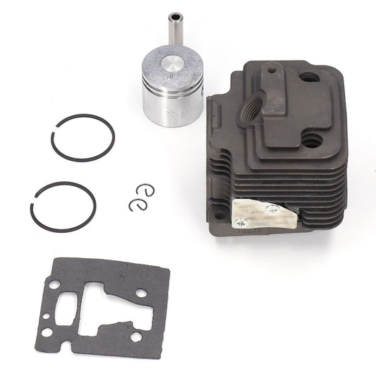 32mm Cylinder Piston Kit Garden Brush Cutter Cylinder Piston Assembly with Gasket for TJ23 V1294-YM0523-3111210414511
