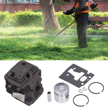 32mm Cylinder Piston Kit Garden Brush Cutter Cylinder Piston Assembly with Gasket for TJ23 V1294-YM0523-3111210414511
