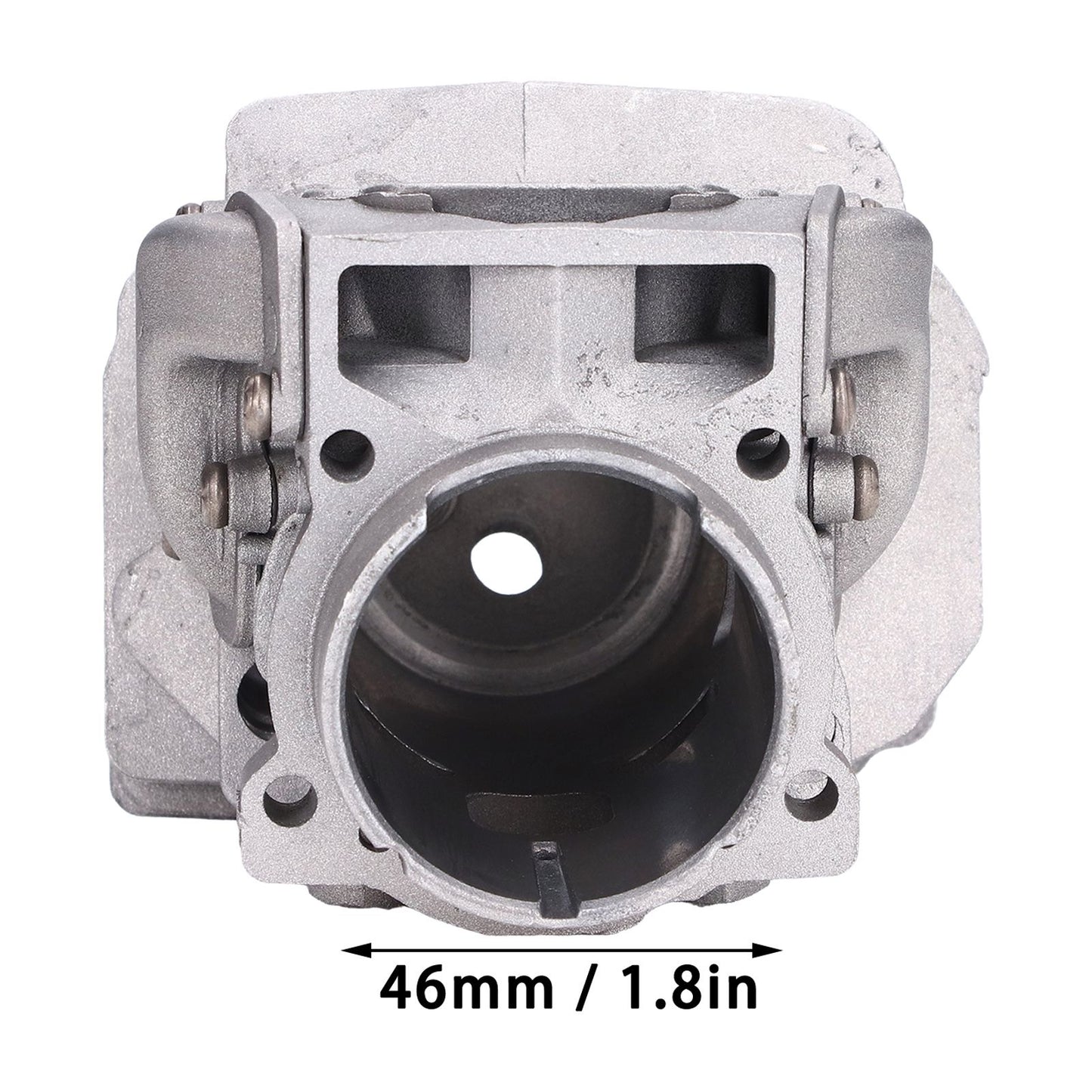 46mm Cylinder Piston Assembly Air Filter Cover Relief Valve Set Fit for Husqvarna 555 560 562 XP Chain Saw V1294-YM0523-3111210414911