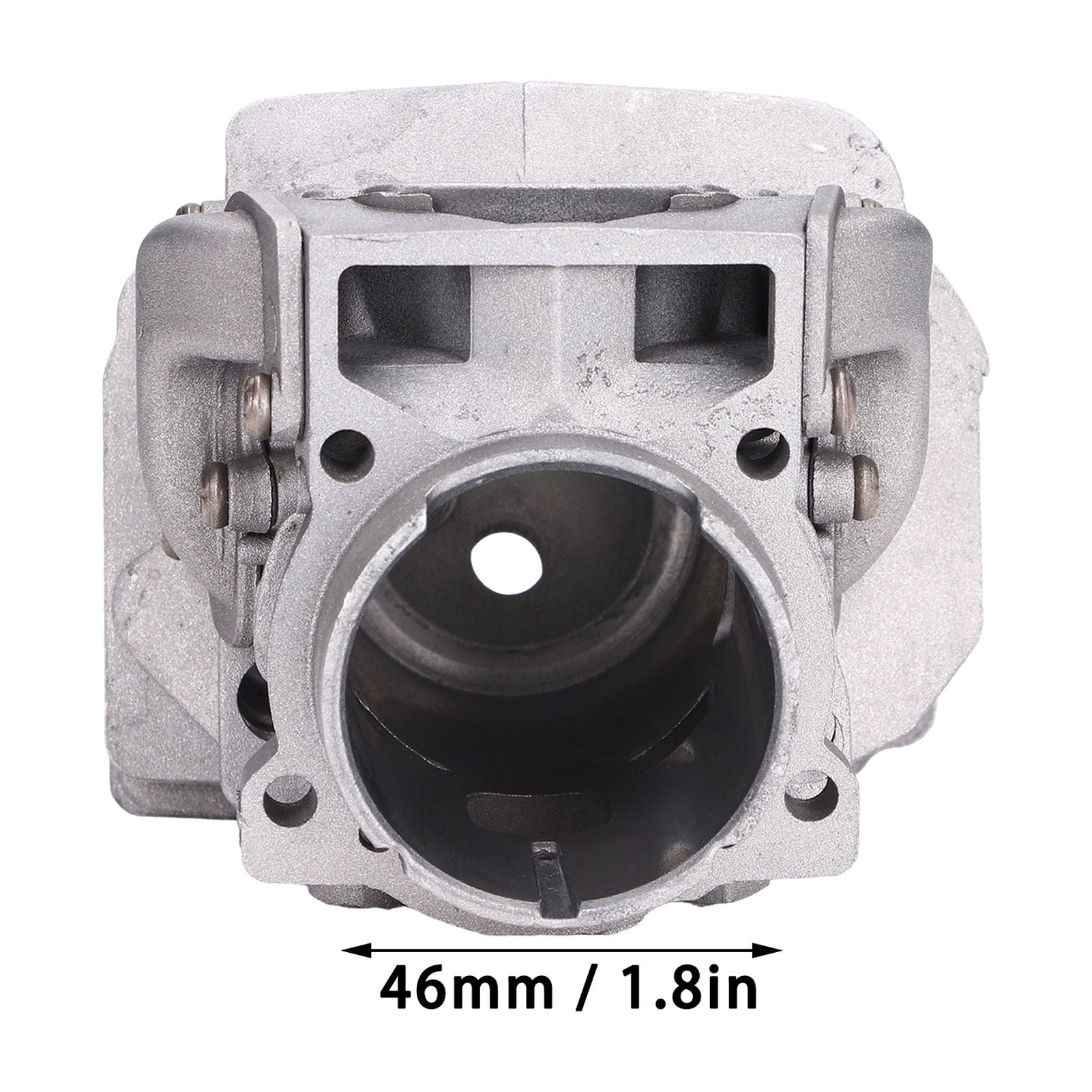 46mm Cylinder Piston Assembly Air Filter Cover Relief Valve Set Fit for Husqvarna 555 560 562 XP Chain Saw V1294-YM0523-3111210414911