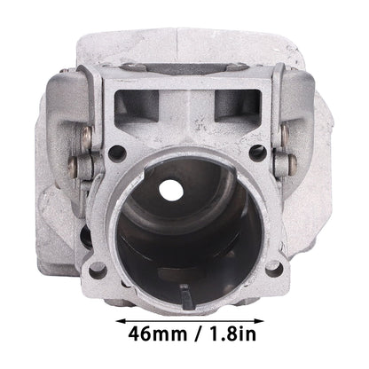 46mm Cylinder Piston Assembly Air Filter Cover Relief Valve Set Fit for Husqvarna 555 560 562 XP Chain Saw V1294-YM0523-3111210414911