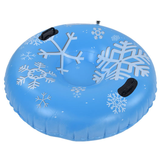 Snow Tubes PVC 450lbs Load Inflatable Ski Rings Tube with Handle for Adults Family Outdoor Sports V1294-YM0523-3111210415611