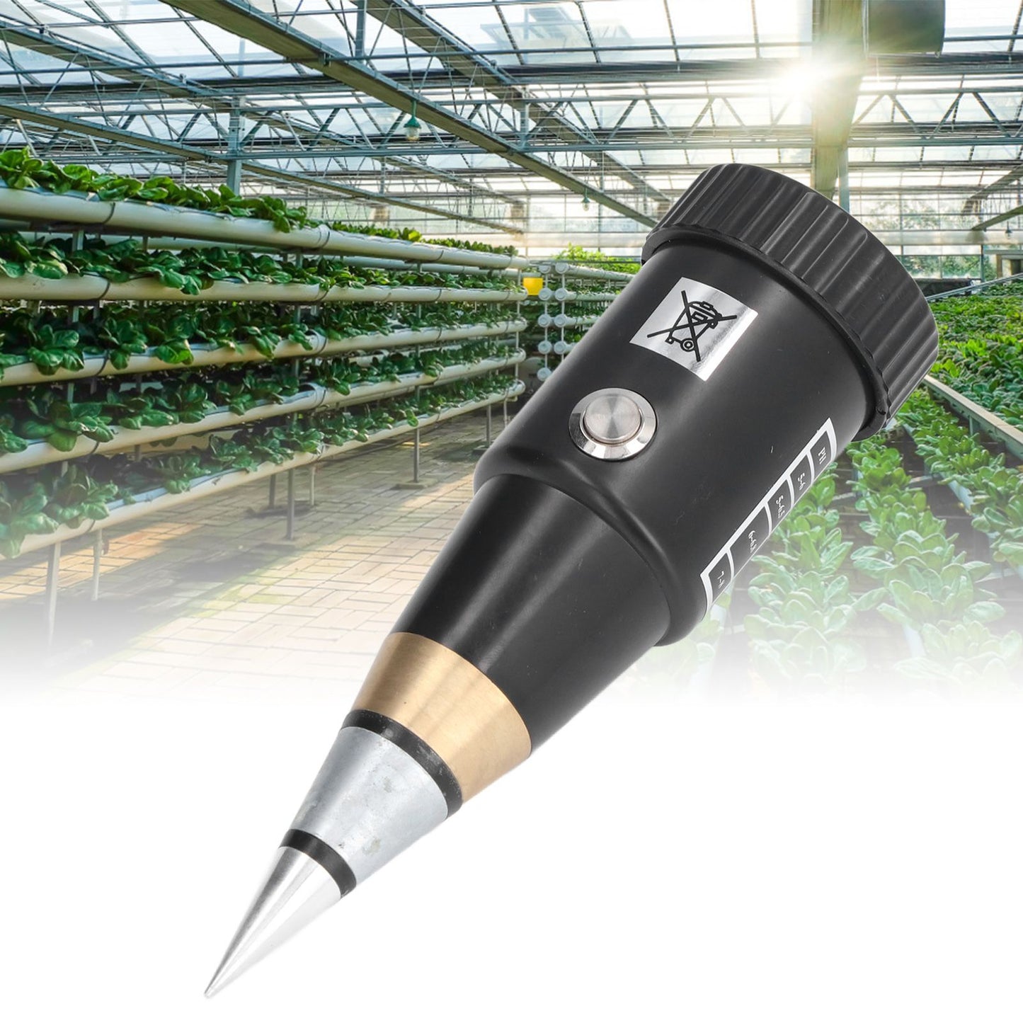Soil PH Moisture Meter High Accuracy Needle Type 2 In 1 Soil Tester with 3 to 8 PH Range 1 to 8 Moisture Range V1294-YM0523-3111210416311