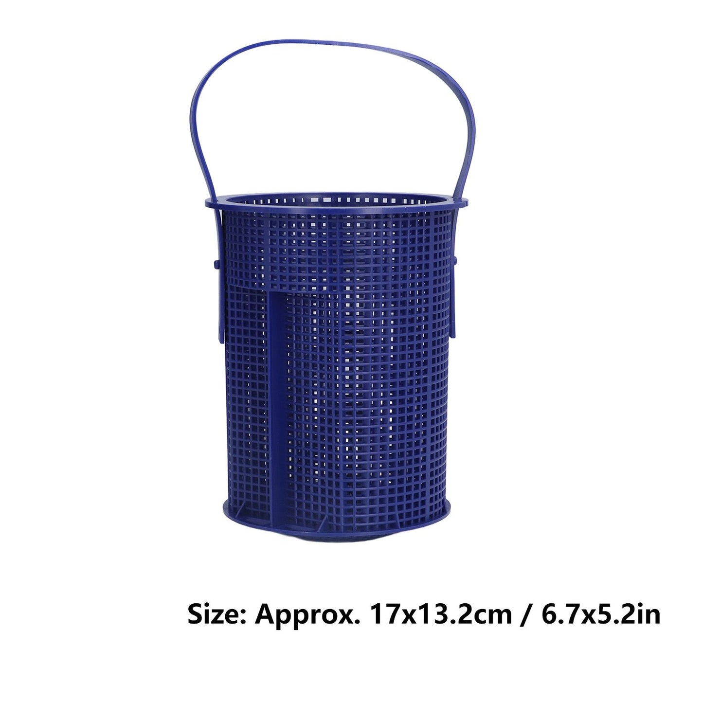 Pool Strainer Basket Replacement Plastic 6.7x5.2in Skimmer Basket for Swimming Pools V1294-YM0523-3111210417611