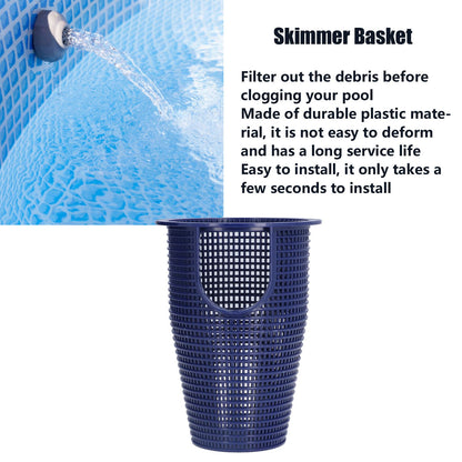 Plastic Pool Skimmer Basket Replacement Skimmer Filter Basket Swimming Pool Cleaning Tool for Pond V1294-YM0523-3111210417711