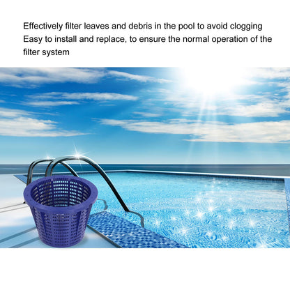 Plastic Skimmer Basket Replacement Swimming Pool Pump Basket for Leaves Debris Removing Cleaning V1294-YM0523-3111210417911