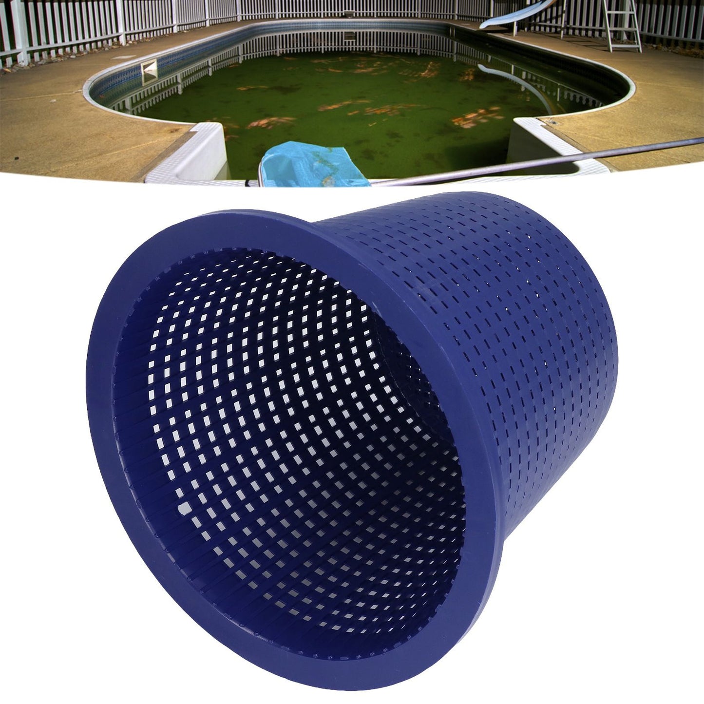 Skimmer Basket Replacement Leaves Removal Cleaning Tool Plastic Remove Swimming Pool Pump Basket V1294-YM0523-3111210418611