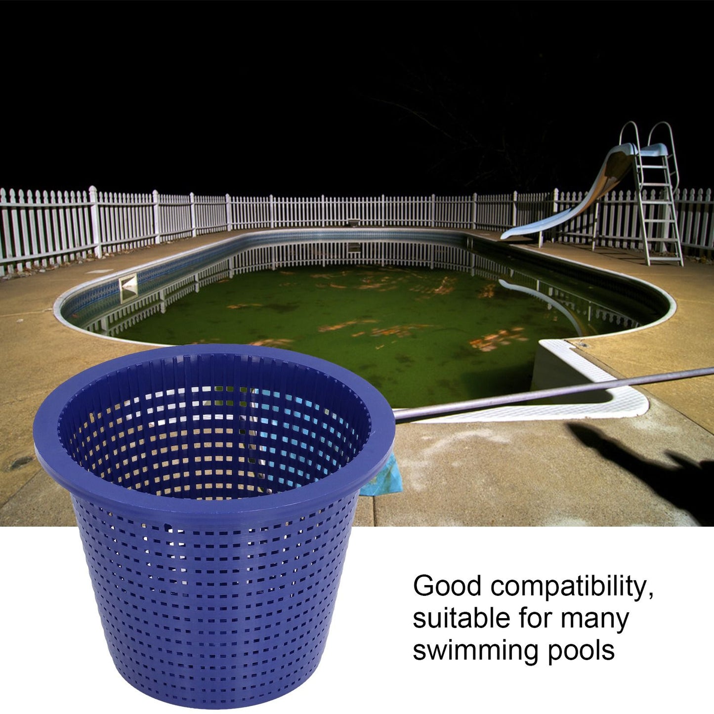 Skimmer Basket Replacement Leaves Removal Cleaning Tool Plastic Remove Swimming Pool Pump Basket V1294-YM0523-3111210418611
