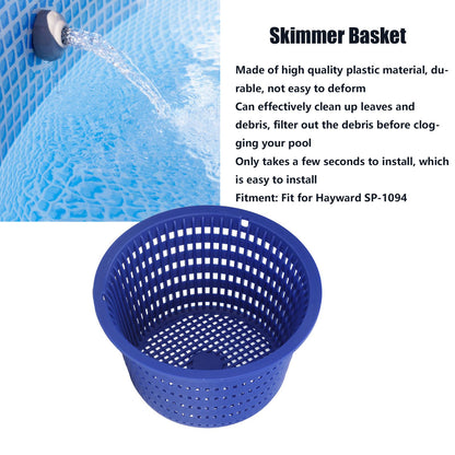 Pool Skimmer Basket Replacement Plastic Skimmer Filter Basket Swimming Pool Cleaning Tool for Hayward SP-1094 V1294-YM0523-3111210418711