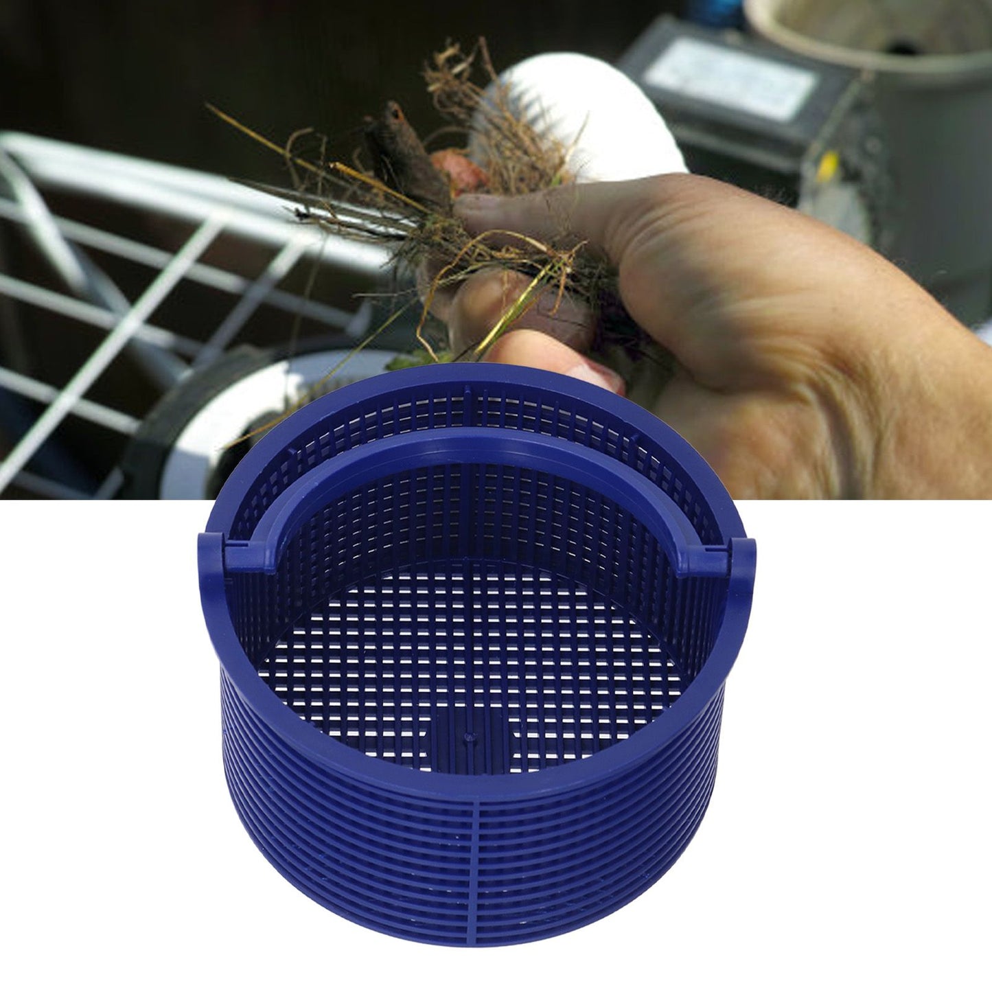 Swimming Pool Filter Basket Pool Skimmer Basket Replacement Plastic Pool Cleaning Tool for Hayward SPX1096 V1294-YM0523-3111210418811