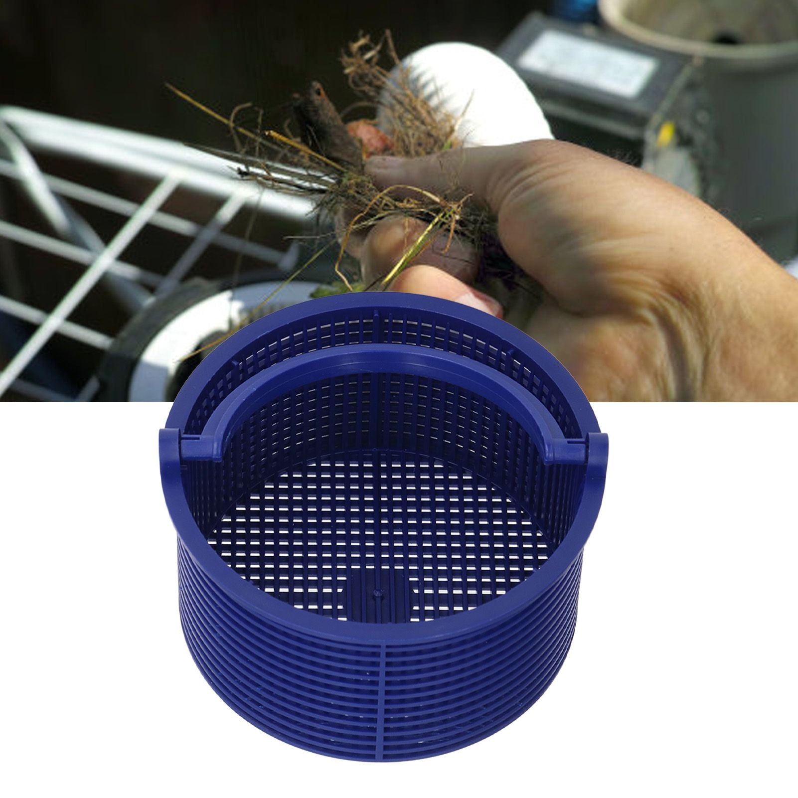 Swimming Pool Filter Basket Pool Skimmer Basket Replacement Plastic Pool Cleaning Tool for Hayward SPX1096 V1294-YM0523-3111210418811